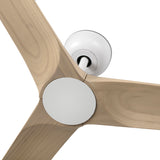 Heywood 90cm Ceiling Fan / White with Pine / Timber Blades
