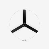 Punt 130cm Ceiling Fan / Black / ABS Blades