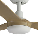 Punt 130cm Ceiling Fan / White with Maple / ABS Blades