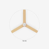 Punt 130cm Ceiling Fan / White with Maple / ABS Blades