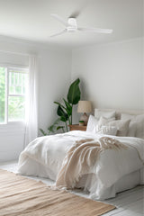 Punt Tub 130cm Ceiling Fan / White / ABS Blades