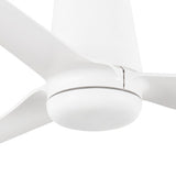 Punt Tub 130cm Ceiling Fan / White / ABS Blades