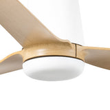 Punt Tub 130cm Ceiling Fan / White with Maple / ABS Blades