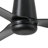 Punt Tub 130cm Ceiling Fan / Black / ABS Blades