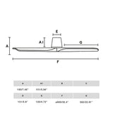 Heywood Tub 132cm Ceiling Fan / Black with Walnut / Timber Blades