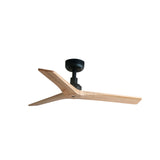 Klim 92.5cm Ceiling Fan / Black with Pine / Timber Blades