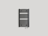 Tahiti Surf Electric Towel Rail Black Textured