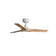 Heywood 90cm Ceiling Fan / White with Pine / Timber Blades
