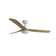 Punt 130cm Ceiling Fan with LED Light / White with Maple / ABS Blades