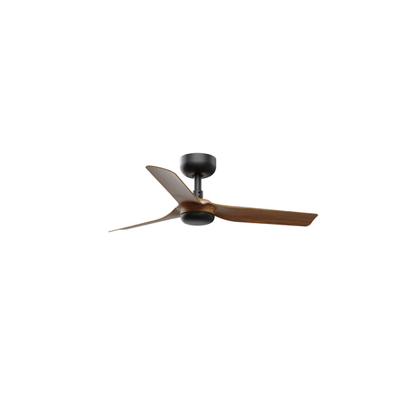 Mini Punt 90cm Ceiling Fan / Black with Walnut / ABS Blades