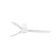 Punt Tub 130cm Ceiling Fan / White / ABS Blades