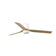 Punt Tub 130cm Ceiling Fan with LED Light / White with Maple / ABS Blades