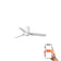 Mini Punt Tub 90cm Ceiling Fan / White / ABS Blades