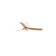 Mini Punt Tub 90cm Ceiling Fan / White with Maple / ABS Blades