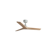 Klim 92.5cm Ceiling Fan / White with Pine / Timber Blades