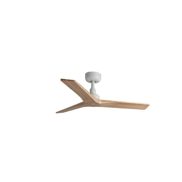 Klim 92.5cm Ceiling Fan / White with Pine / Timber Blades