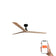 Klim 150cm Ceiling Fan / Black with Pine / Timber Blades