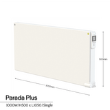 Parada Plus 1000W / H500 x L1050 / Single
