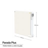 Parada Plus 750W / H500 x L500 / Double