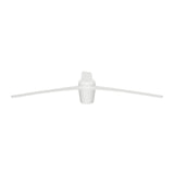 Punt Tub 130cm Ceiling Fan / White / ABS Blades